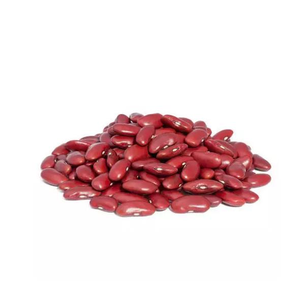 Red kidney beans in bulk presented for export