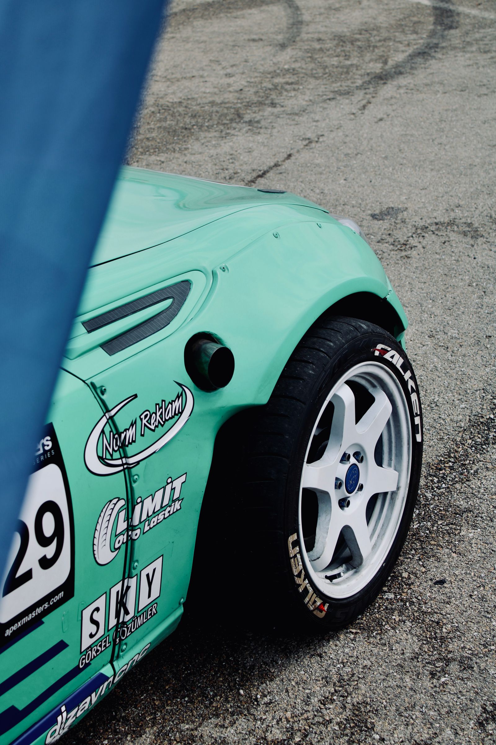 Car tyre close-up representing the GBSS tyre portfolio